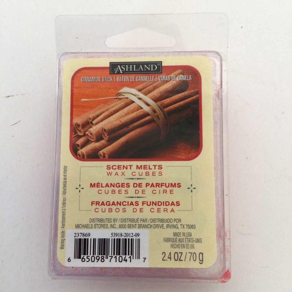 ASHLAND CINNAMON STICK WAX MELTS NWT